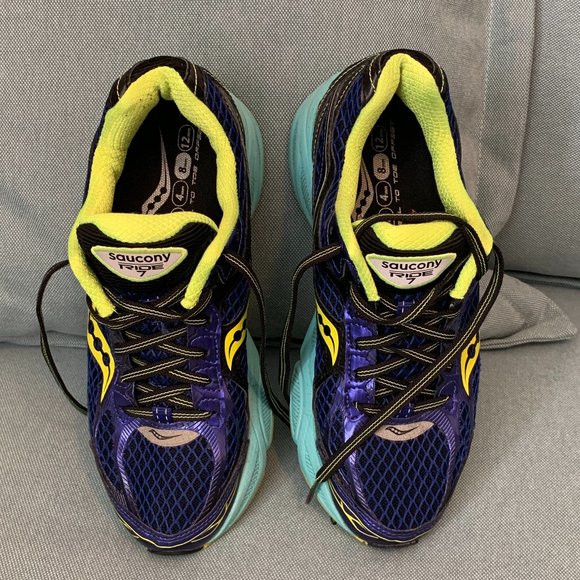 Gently Worn Saucony Ride 7 Running Shoes - Picture 2 of 10